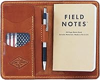 Vista 1 de Personalized Leather Field Notes Wallet, Field Notes Cover, Passport Wallet, Handmade in Arizona