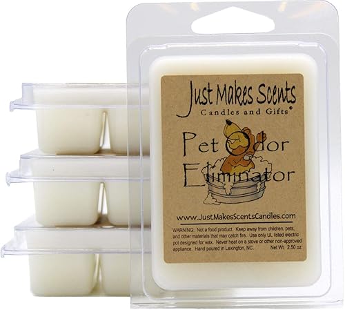 Miniatura 4 de Paquete de 2 cera eliminadora de olores para mascotas  Neutraliza malos olores  Vertida a mano en los Estados Unidos