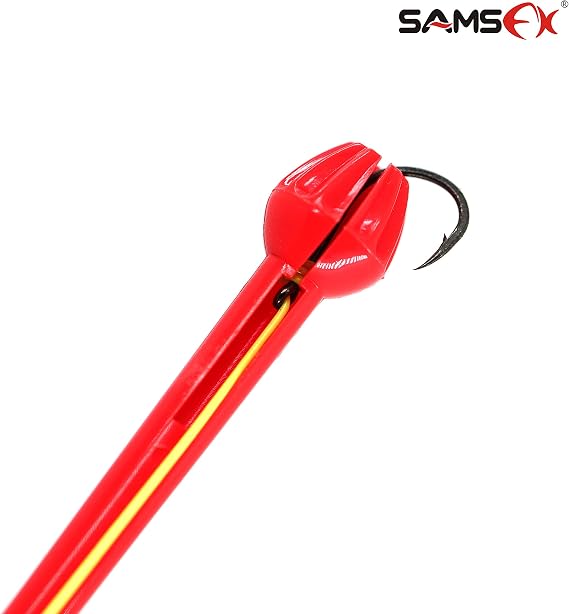 SAMSFX Fishing Treble Hook Remover Plastic Fishing Hook Disgorger 2 Different Sizes in Pack