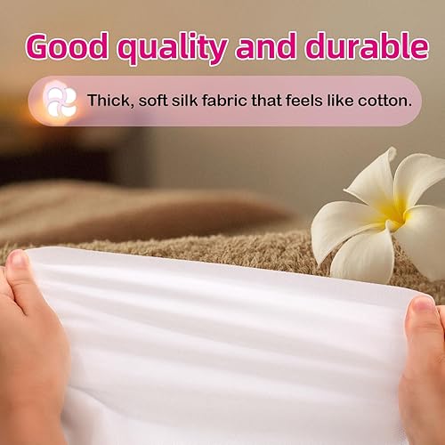 Miniatura 4 de Fundas desechables para cuna facial, 500 unidades, de grado médico, lujosas, suaves no tejidas para mesa de masaje y silla, fundas desechables para