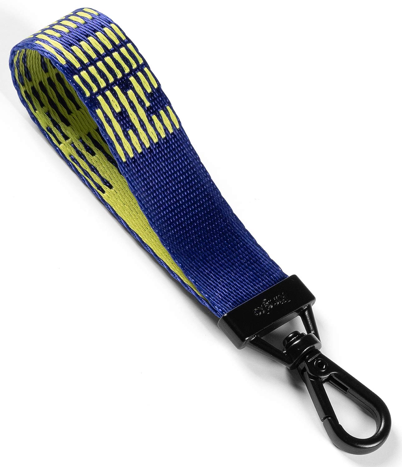 Ringke Key Ring Strap for Earbuds, Keys, Cameras, Backpacks Adjustable Lanyard - Lettering Royal Blue