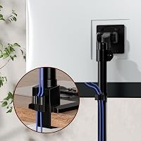 Putilsen Mount Monitortartó 24-57" Képernyőkhöz - Állítható Magasságú Asztali Monitorállvány, 27kg Teherbírás, VESA Kompatibilis, Fekete 8