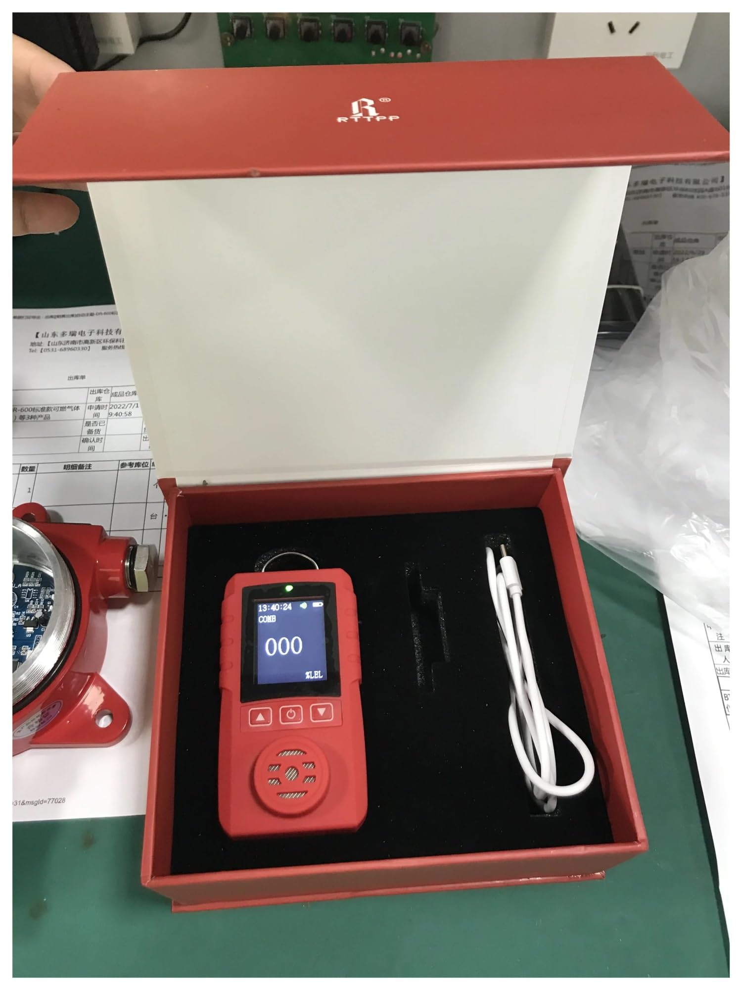 Analizador de Combustión, Detector de picos de gas NH3 Petector de amoniaco portátil de gran potencia
