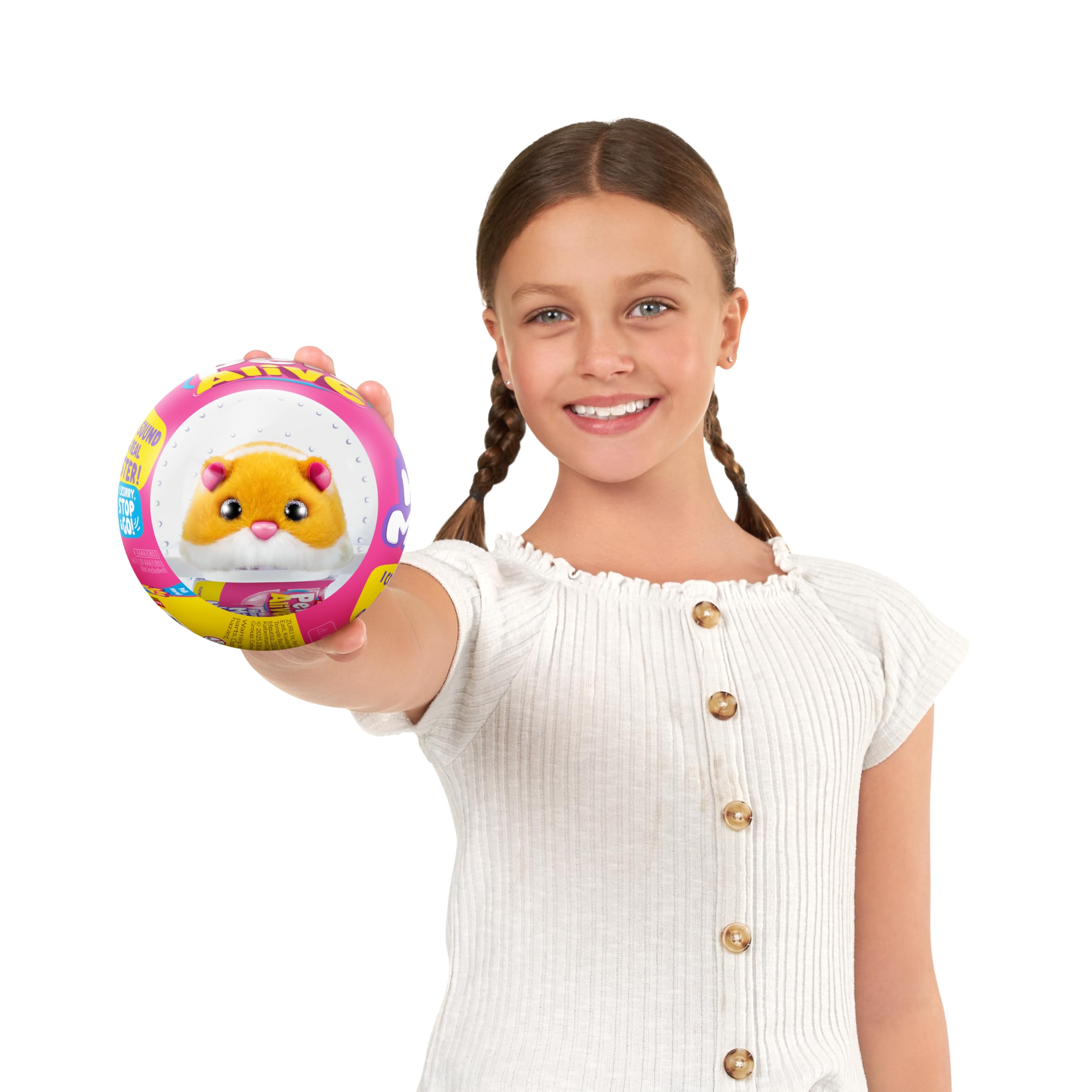 Pets Alive - Hamster Mania Orange Hamster by ZURU Pet (Orange)