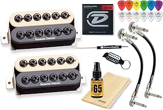 Sponsored Ad - Seymour Duncan Invader SH-8n / SH-8b High Output Humbucker Pickup Set with Tonebird Bundle (Zebra/Reverse Z...