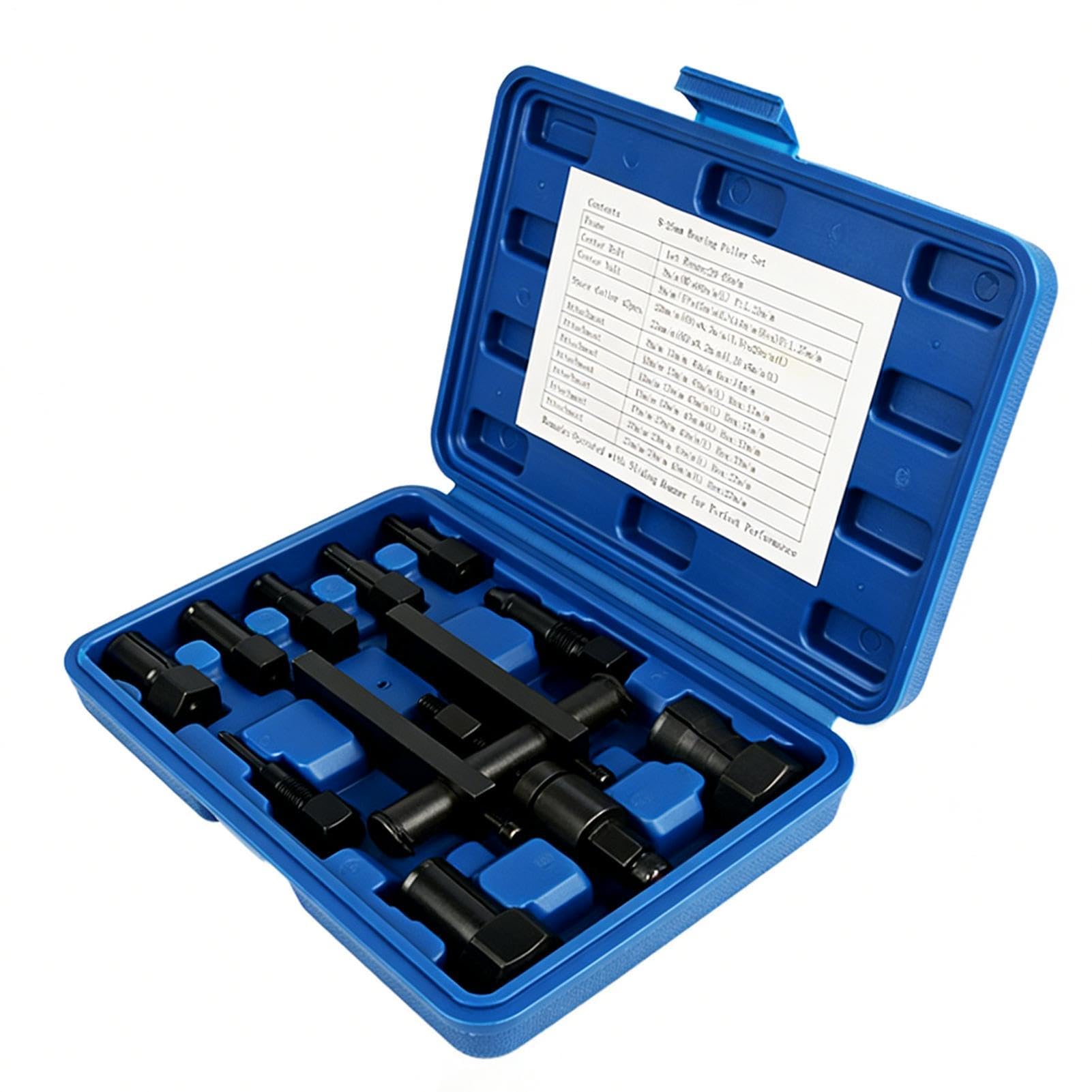 Estrattore per Cuscinetti Ruota Moto Attrezzo con Presa Antiscivolo e | Set per Estrarre Cuscinetti Ciechi per Manutenzione Meccanica e Officina