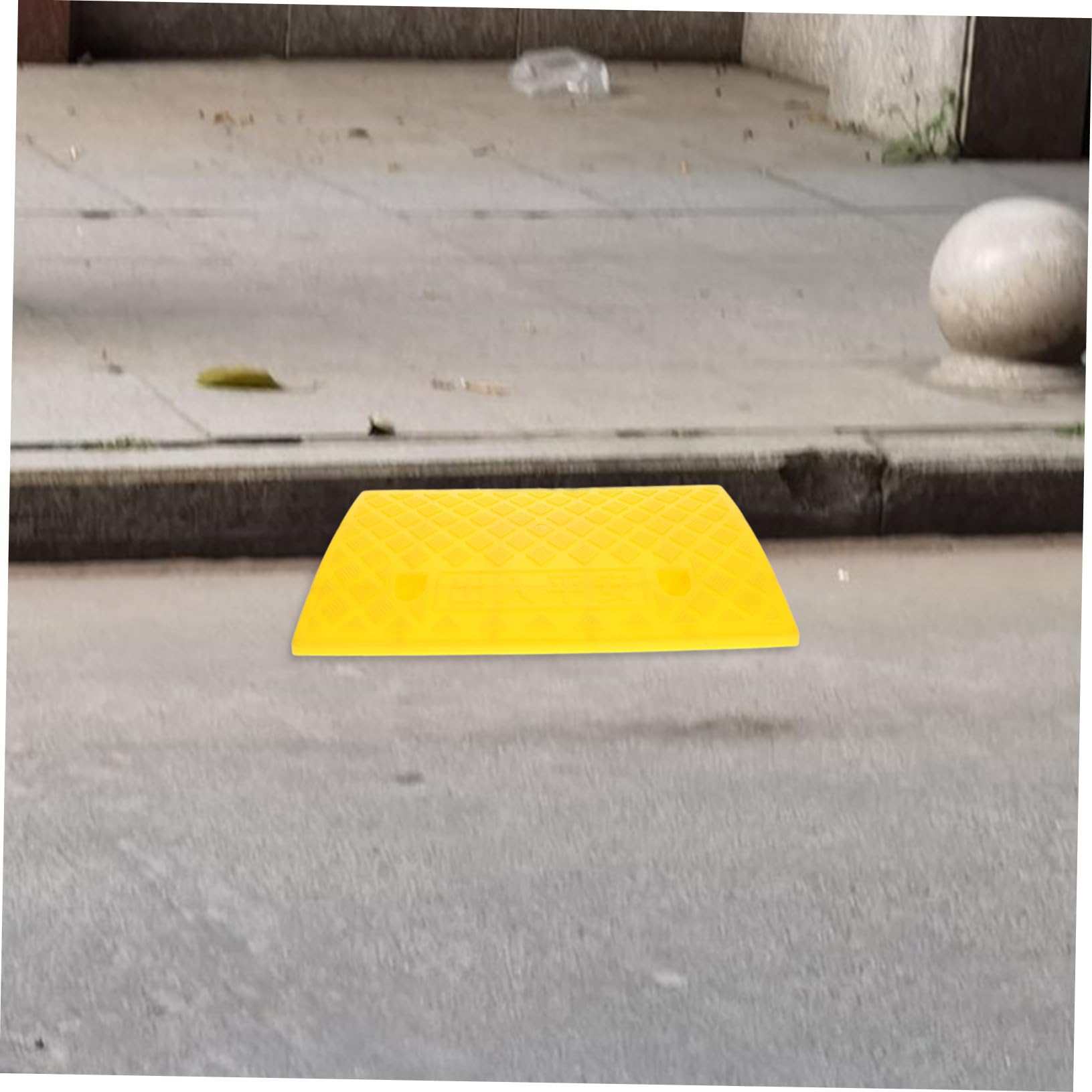 IMIKEYA Cordolo in plastica antiscivolo portatile per auto moto sedia ruote resistente leggero facile trasporto