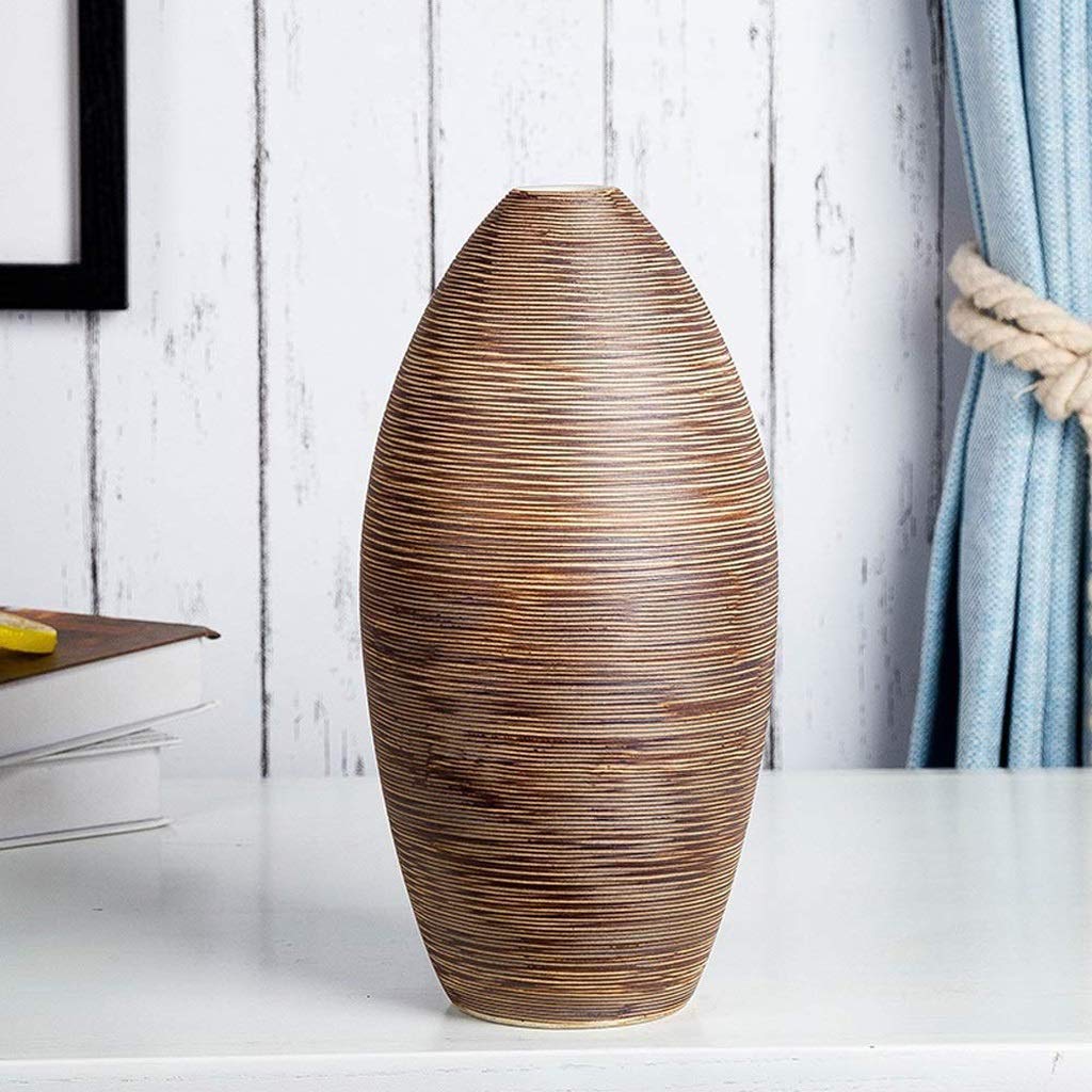 Ceramiczny wazon Nowoczesna dekoracja domu Porcelanowy wazon, szafka pod telewizor Sztuczny kwiat Suchy wazon Wazon na kwiaty