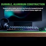 Clavier de jeu filaire Razer Huntsman Mini 60% avec interrupteur optique cliquable et rétroéclairage Chroma RGB, keycaps en PBT, claviers mécaniques pour PC gaming - Noir classique (Rénové)