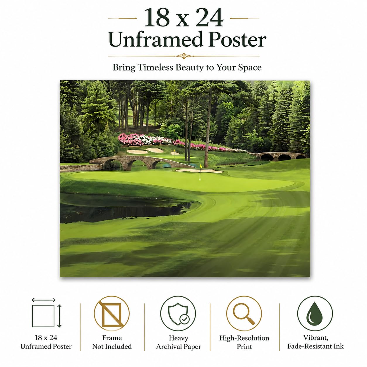 Amazon.com: Augusta National's The Masters Hole 12 - Golden Bell