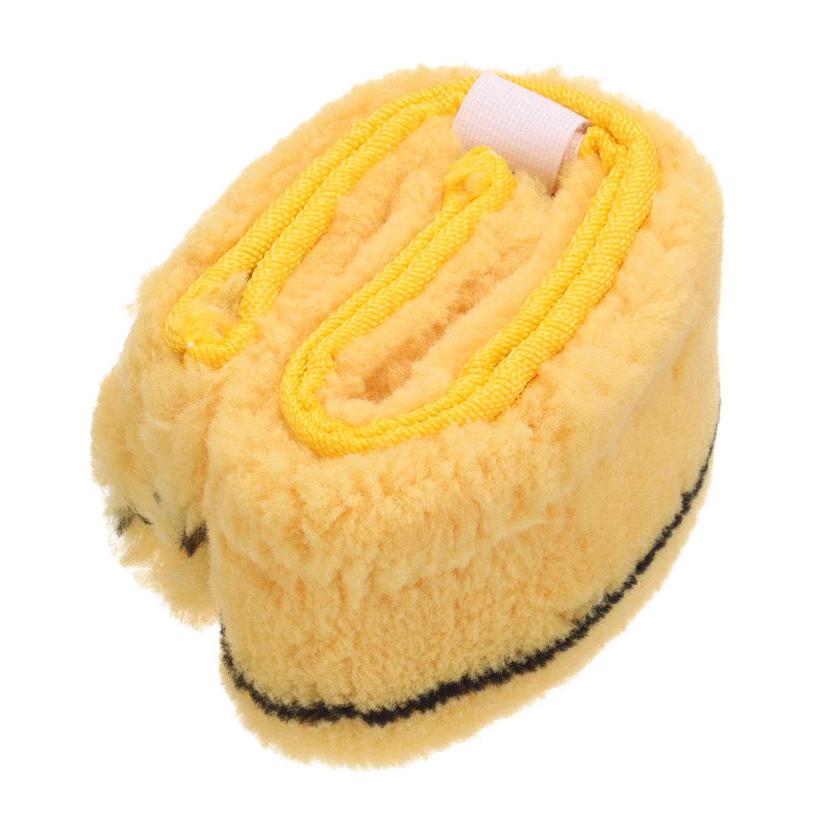 MECCANIXITY Microfiber Scrubber Replacement Head 9.84 Inch for Window Glass Marble Wall Home Bathroom, Yellow