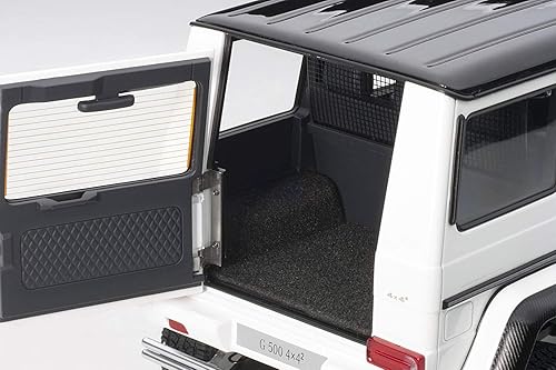 Miniatura 9 de Autoart Mercedes Benz G500 4X4 2 Blanco Brillante 1/18 Modelo Coche