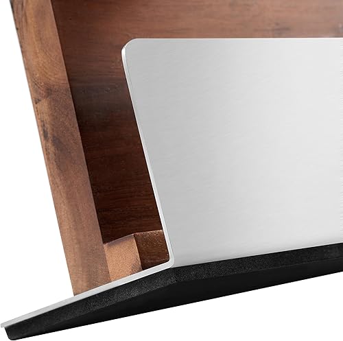 Miniatura 6 de HBlife Soporte magnético de doble cara para cuchillos de cocina con imanes fuertes, cuchillo de madera de acacia con soporte de almacenamiento para