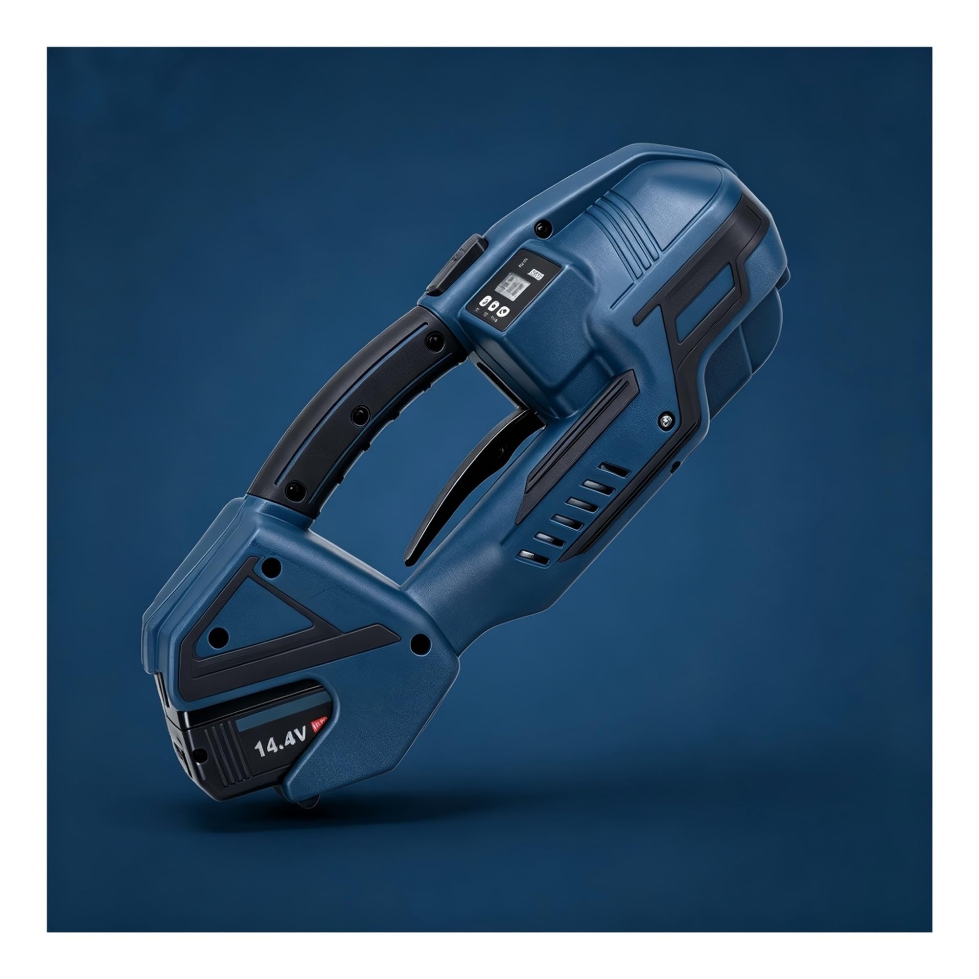 Xueqiaolian1006 Green Electric Packaging Strapping Tool With 4000Mah High Capacity For Box Pallet Cordless Machine