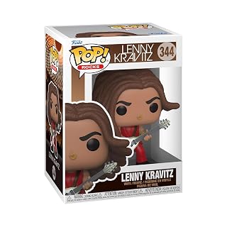 Funko Pop! Rocks: Lenny Kravitz – Figurine en Vinyle à Collectionner – Idée de Cadeau – Produits Officiels – Jouets pour Les Enfants et Adultes – Music Fans - Les Beatles, Paul McCartney, John Lennon, RIngo Starr, George Harrison