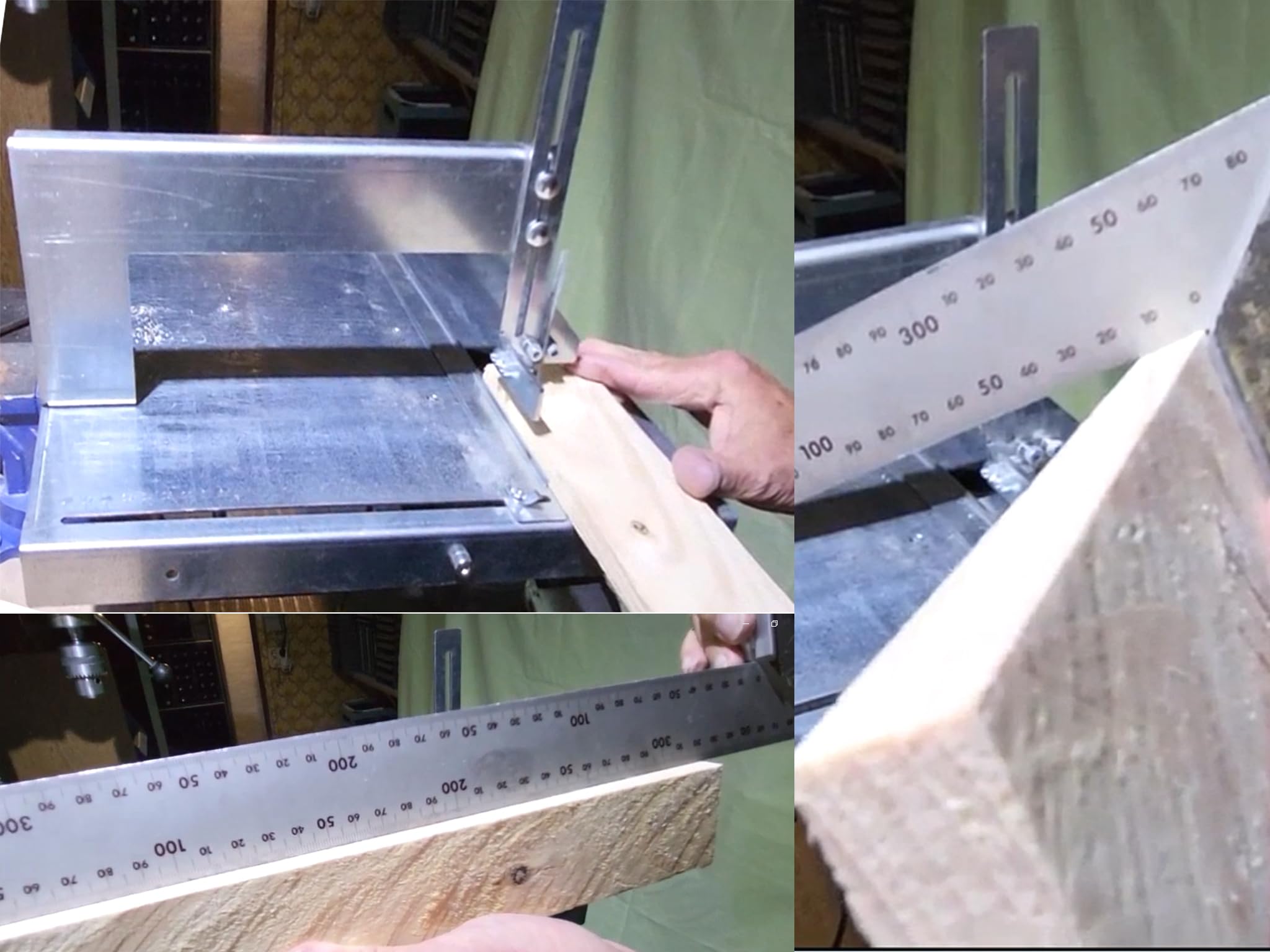 großer Stichsägetisch Trenn-Biber 011FR mit Rollenführung für alle Stichsägen