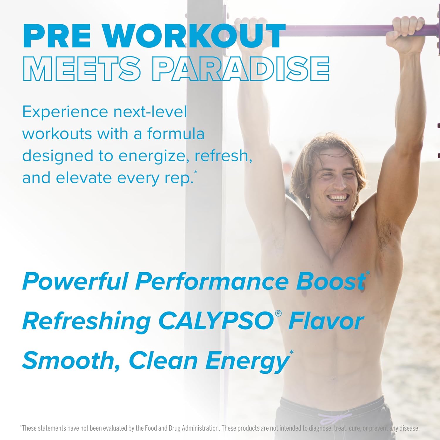 FINAFLEX STIMUL8 + Calypso, Ocean Blue Lemonade - 15.6 oz - Energy, Strength & Endurance for Men & Women - with Creatine, Caffeine, Beta-Alanine & Vitamin C - 30 Servings - Image 3