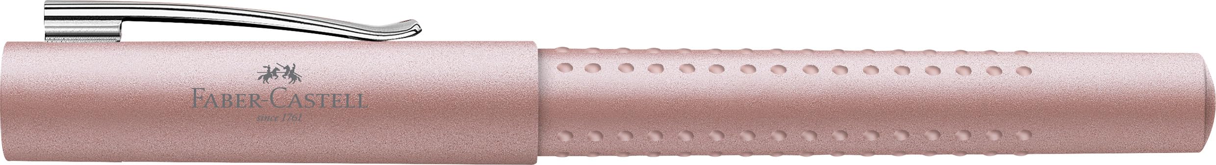 Faber-Castell Fountain pen Grip 2011 M pale rose, Multicolor