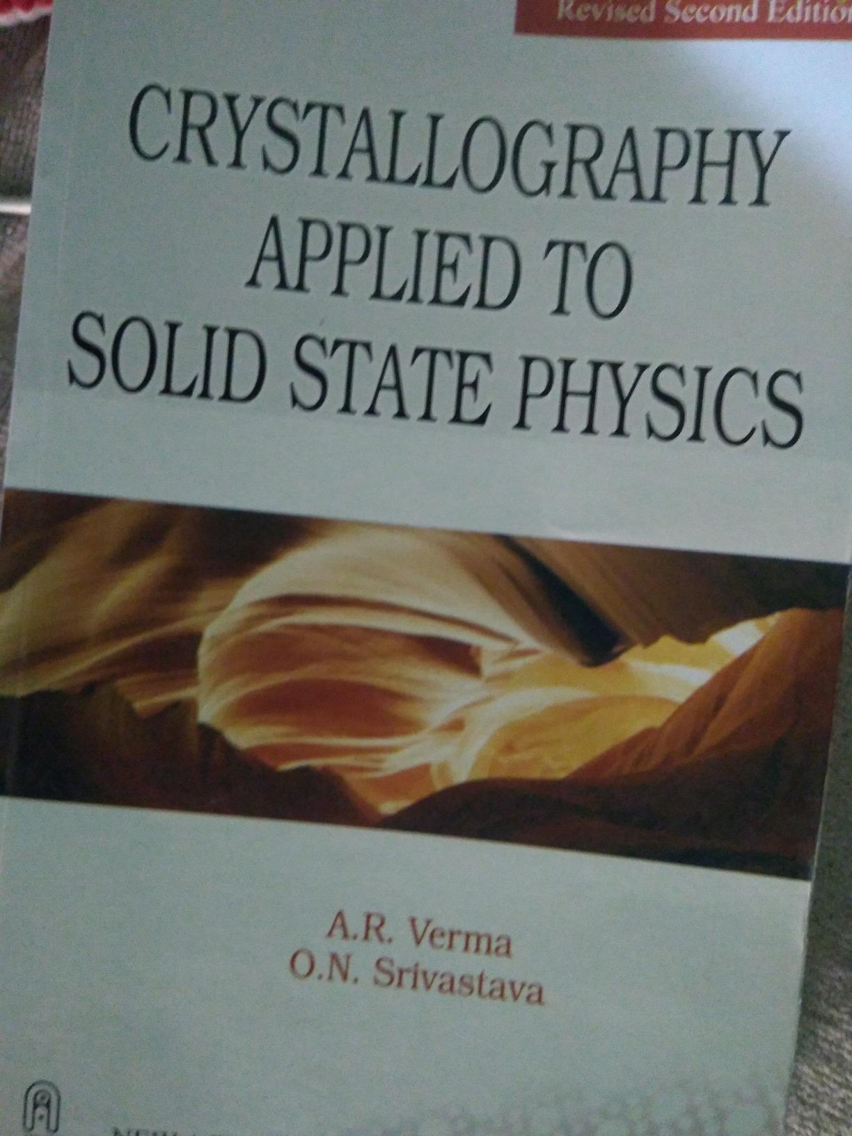 Buy Crystallography Applied To Solid State Physics Book Online at Low ...