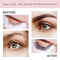 Vista 23 de 500 Promades Eyelash Fans 5D-20D, 0.03-0.05-0.07 Thickness, C/CC/D Curls, 8-18mm Volume Lash Extensions Premade Lash Fans Pro Pre Made False