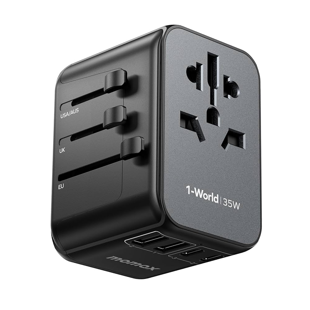 Amazon.co.jp: MOMAX 35W PD 海外電源変換アダプタ 全世界対応