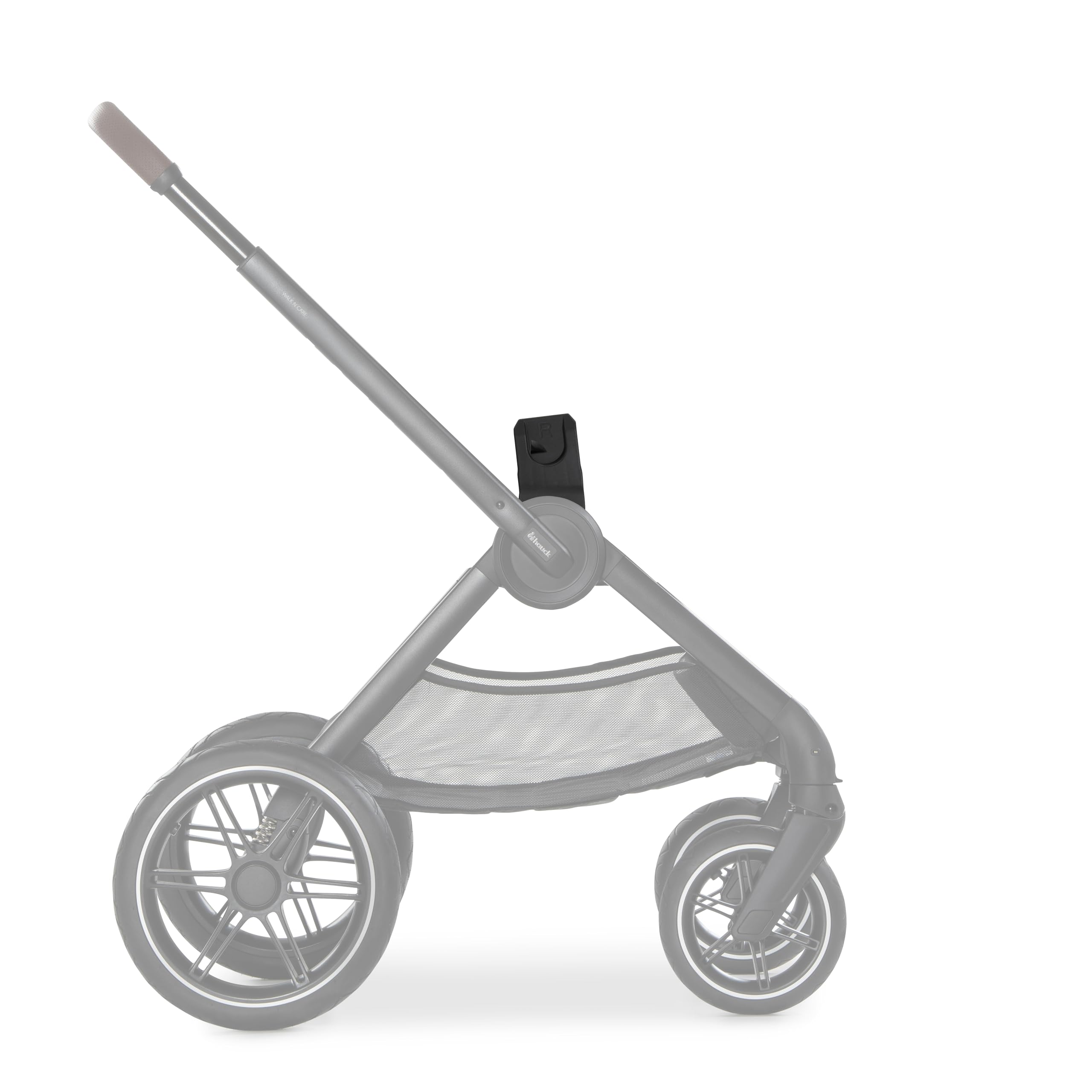 hauck Adattatori per Ovetto, Nero – Compatibili solo con Passeggini Walk N Care e Walk N Care Air - Con Seggiolino Auto Drive N Care e Modelli Selezionati di Altre Marche