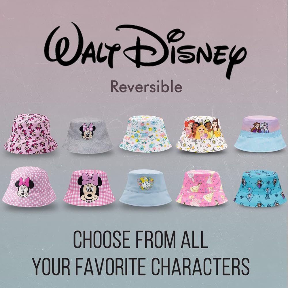 Amazon.co.jp: Disney Toddler Bucket Hat for Girls, Baby Girl