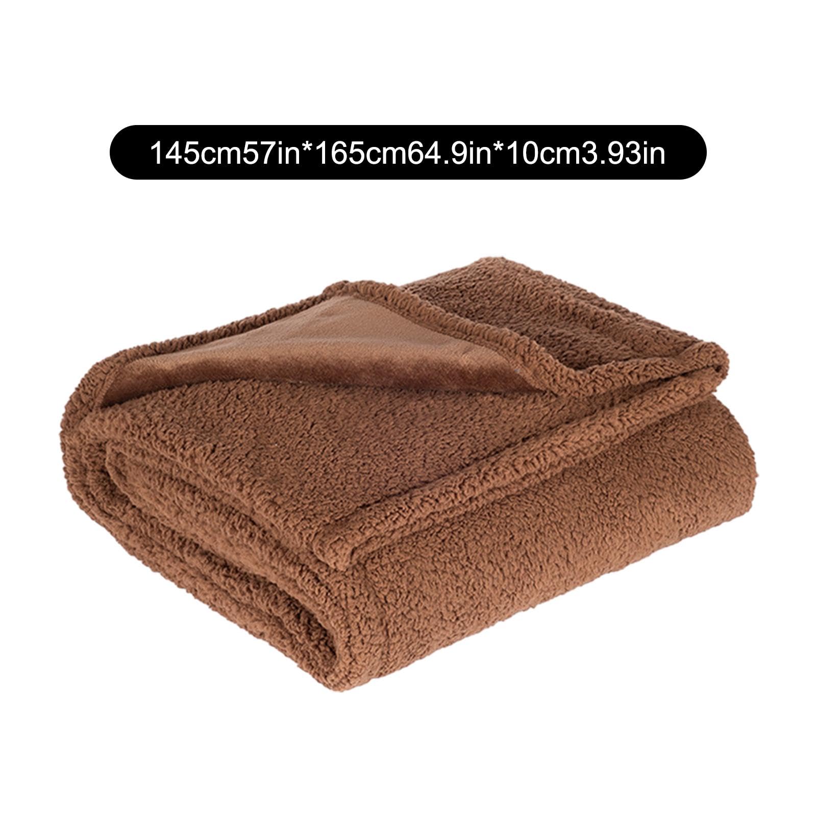 Manta para Cachorros, Manta de Franela Gruesa para Gatos, Manta Lavable | para Perros, Suministros cómodos para Mascotas para Gatos de Interior, para Todas Las Estaciones, sofá