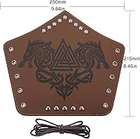 Vista 6 de Brazalete de cuero para hombre, mujer, 2