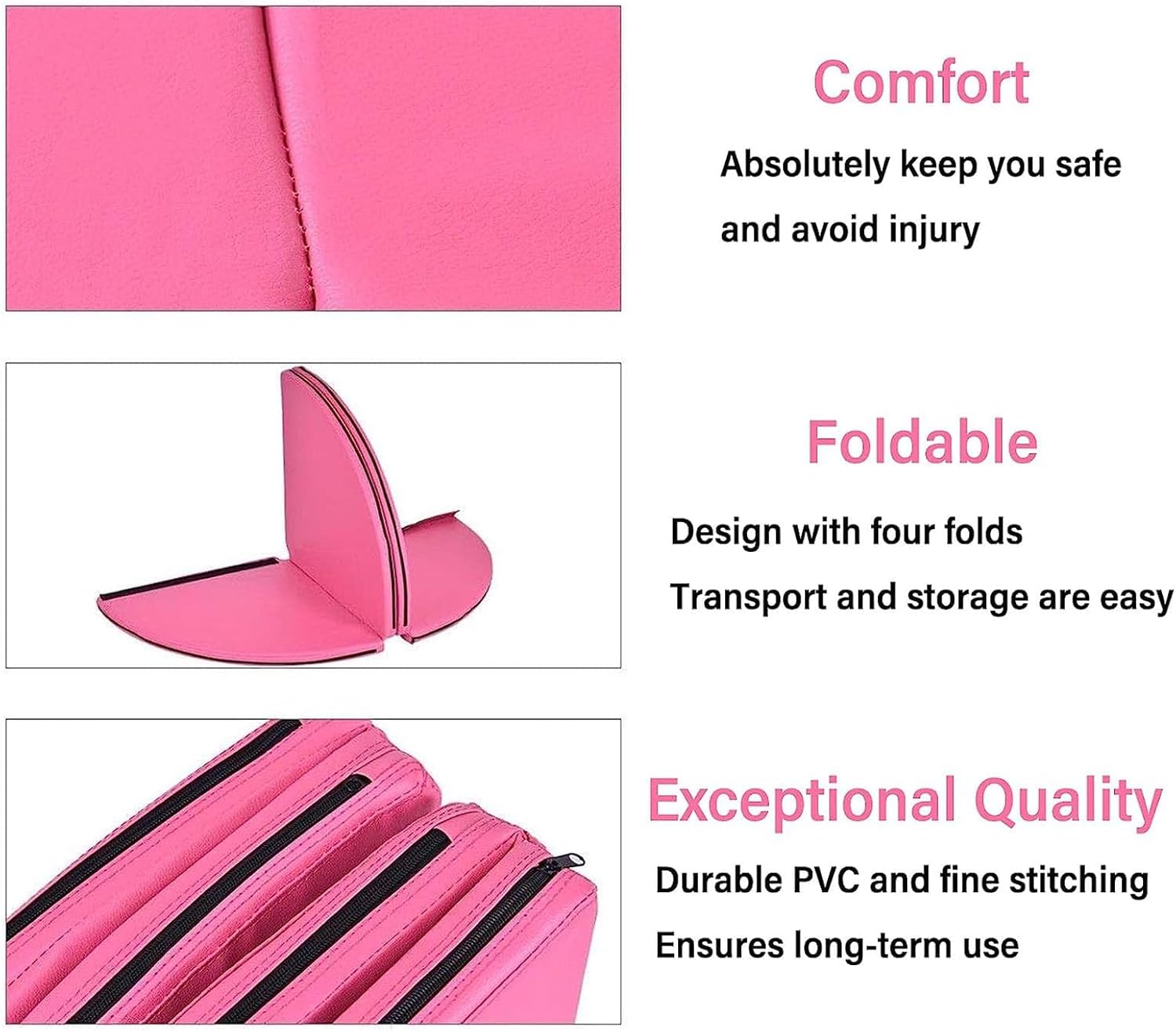 Pole Dance Crash Mat - Safety Cushion for Yoga & Gymnastics, Round Exercise Mat for Dance Studios & Home Use, Fitness Protection Mat for Pole Dancing
