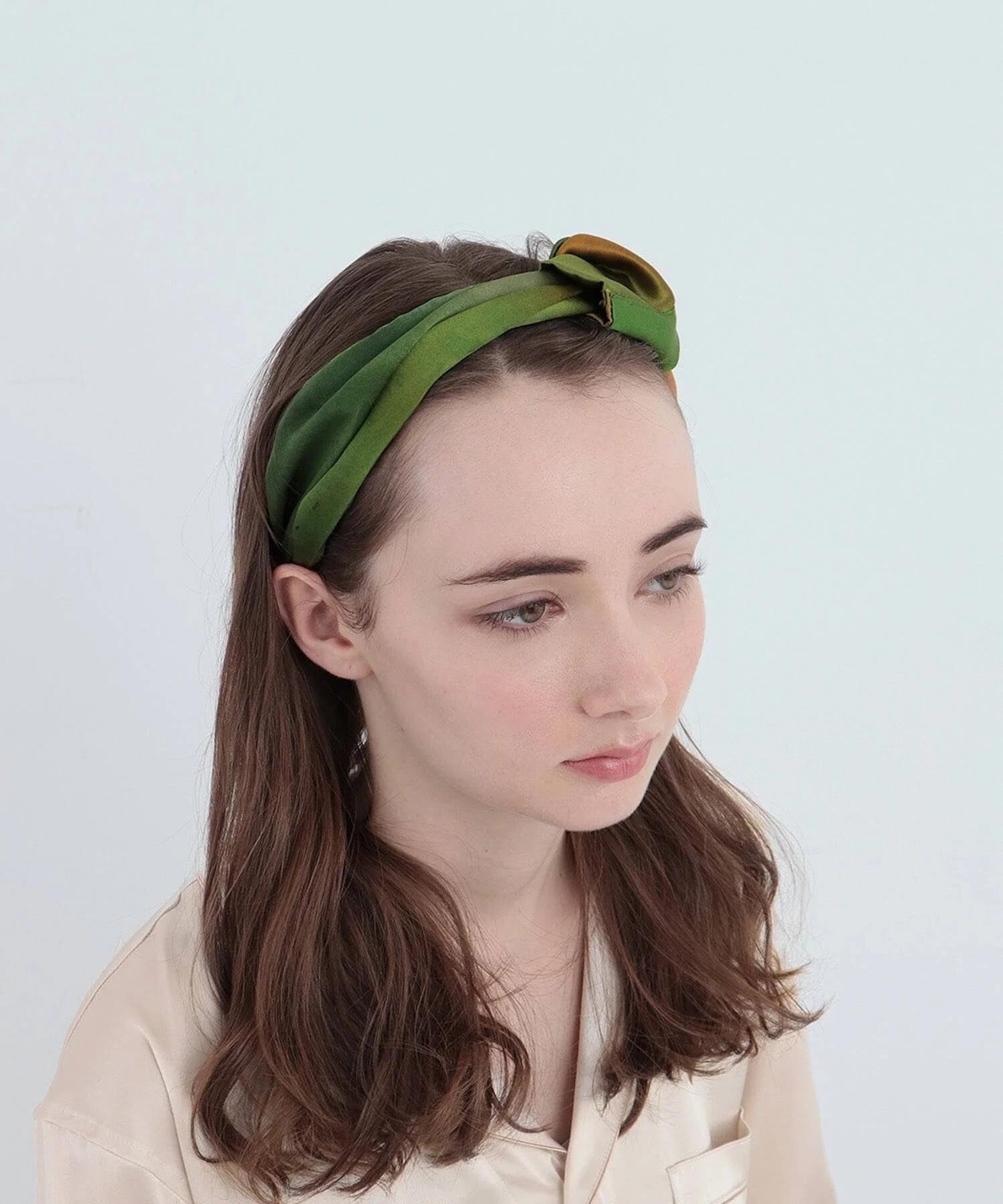 Amazon.co.jp: Foo Tokyo シルクヘアバンド ミスティレイク BOX入り 