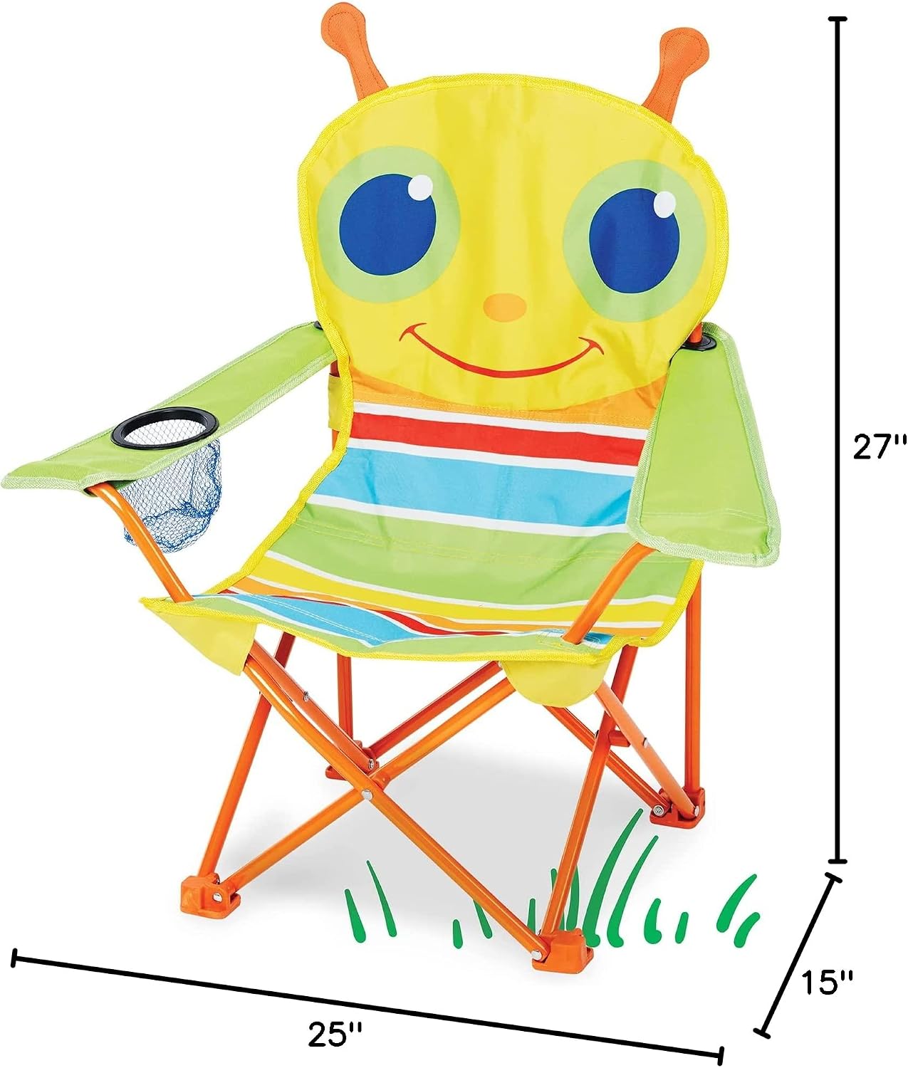 Melissa & Doug Sunny Patch Giddy Buggy Folding Lawn and Camping Chair