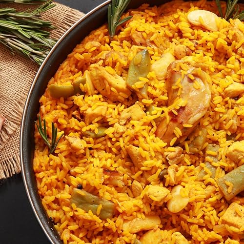 Miniatura 5 de GranAroma Condimento para paella, 12.8 oz, auténtica mezcla de especias, contiene azafrán, cocina española