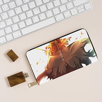 SuperGroupies 鬼滅の刃 煉獄杏寿郎モデル 長財布　ウォレット 煉獄杏寿郎 モデル 長財布 鬼滅の刃 鬼滅の刃 / kimetsu no