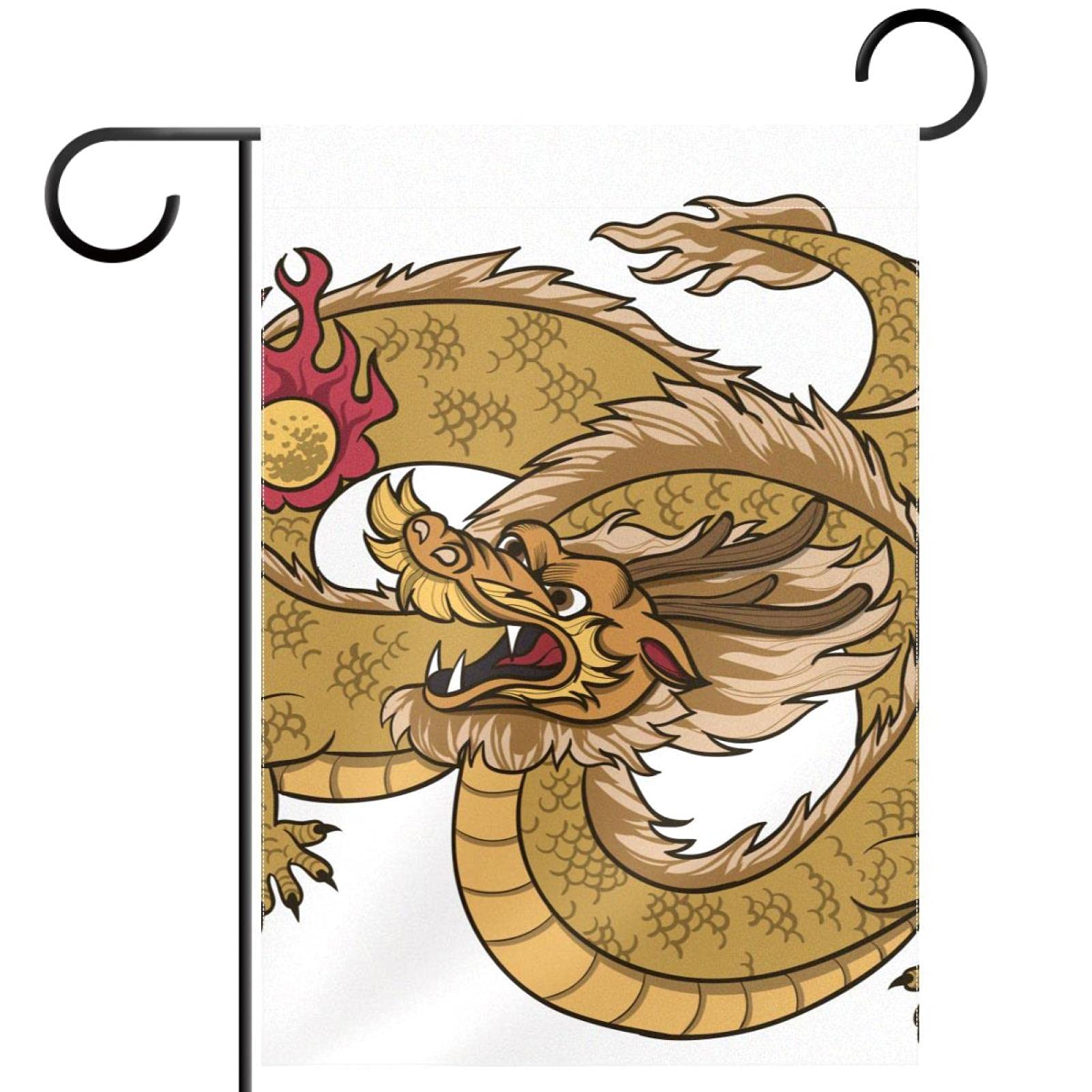 Drapeau traditionnel chinois en polyester pongé de qualité supérieure pour extérieur - 7