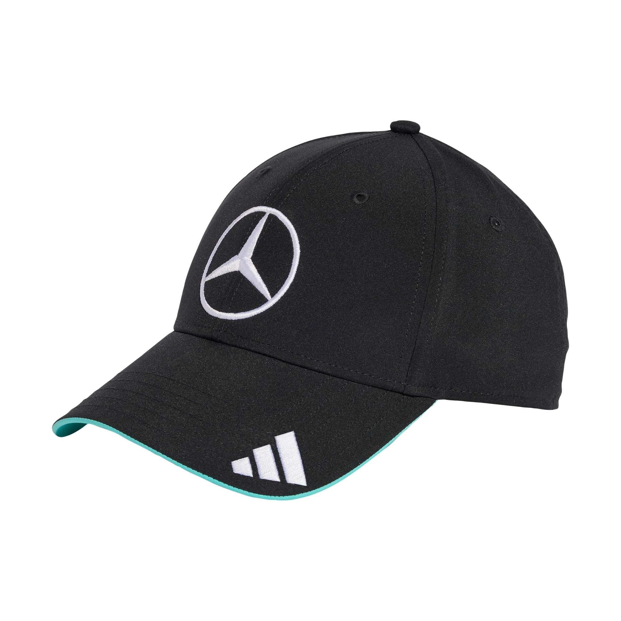 adidas Unisex Mercedes - AMG Petronas Formula ONE Team Driver Cap, Black/White, M