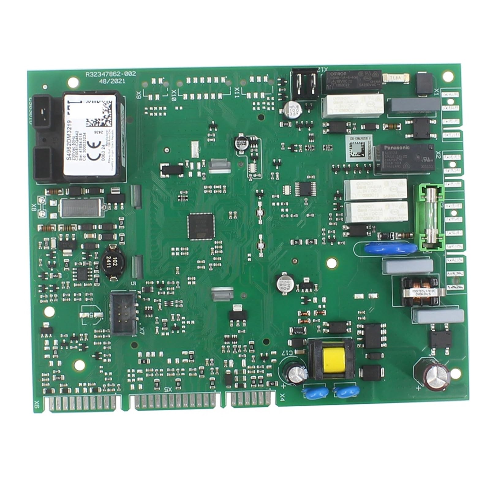 Gas Wall-Hung Boiler PCB Main Board Replacement, Compatible with BAXI, for 5702450 710591300 200025365 200025862(PCB-014)
