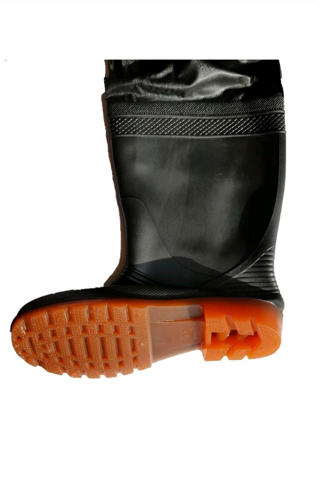 Lineaeffe Waders Traspirante da Pesca Scafandro PVC Chest Black Taglia 40 Impermeabili