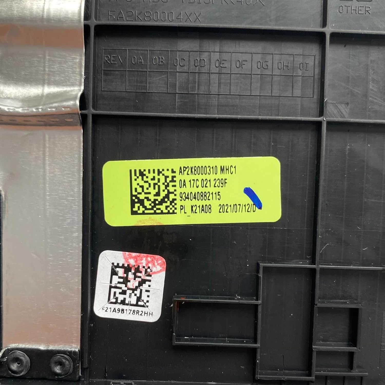 Replacement for HP Gaming Pavilion 15-DK 15-DK0126TX TPN-C141 Laptop Upper Top Cover Case Palmrest Backlit Keyboard Assembly Part L57593-001 AP2K8000310