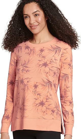 Jockey Women's Loungewear French Terry Sweatshirt