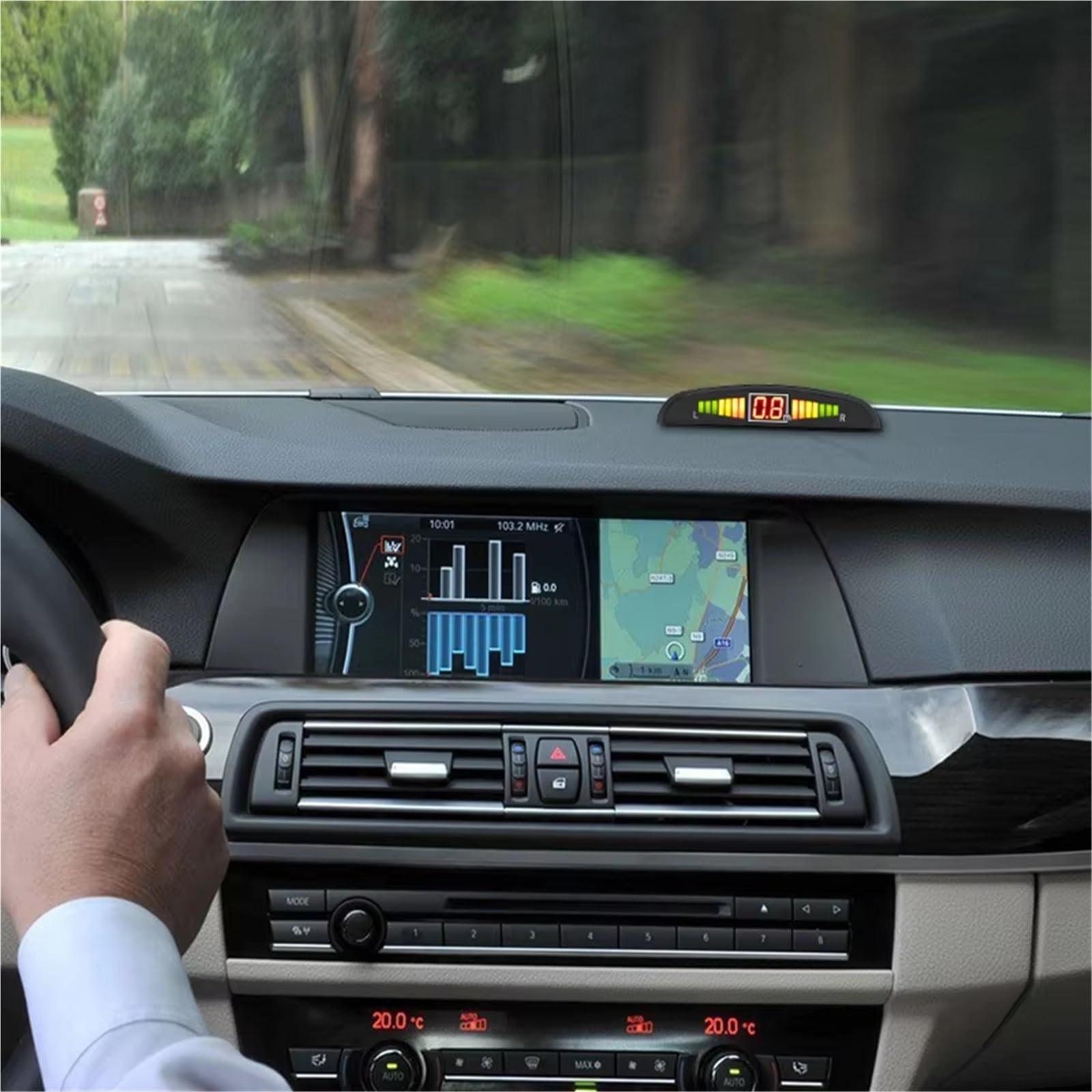 Car Parking Sensors 4 capteurs Capteur Stationnement