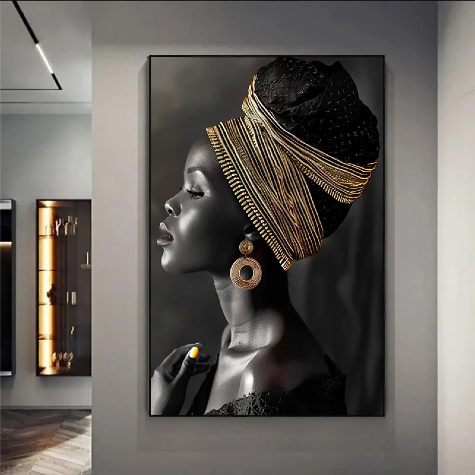 Art photographique africain impression toile de qualité