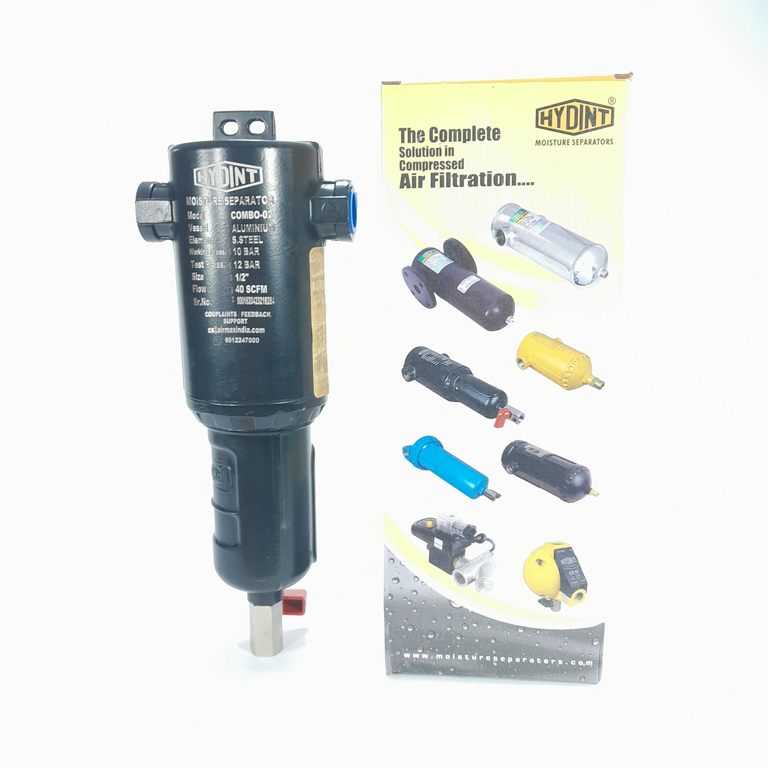 1/2 Inch / 1/4 Inch Airmax Hydint Moisture Seperator (1/4 Inch) (B0C5M7GNBV) Amazon Price History, Amazon Price Tracker