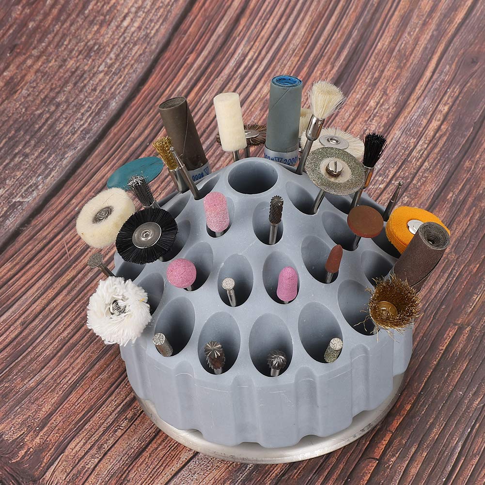 Kit de Accesorios para Herramientas rotativas, 35 Cabezales de Pulido, para Acero Inoxidable, con Caja de Almacenamiento, para pulir, taladrar, tallar, lijar, Grabar,