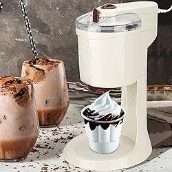 Máquina De Fazer Sorvete Com Compressor Máquina De Sorvete De Saque Macio Mini Máquina De Sorvete De Frutas Totalmente Automática Para Operação Doméstica Simples De Um Toque