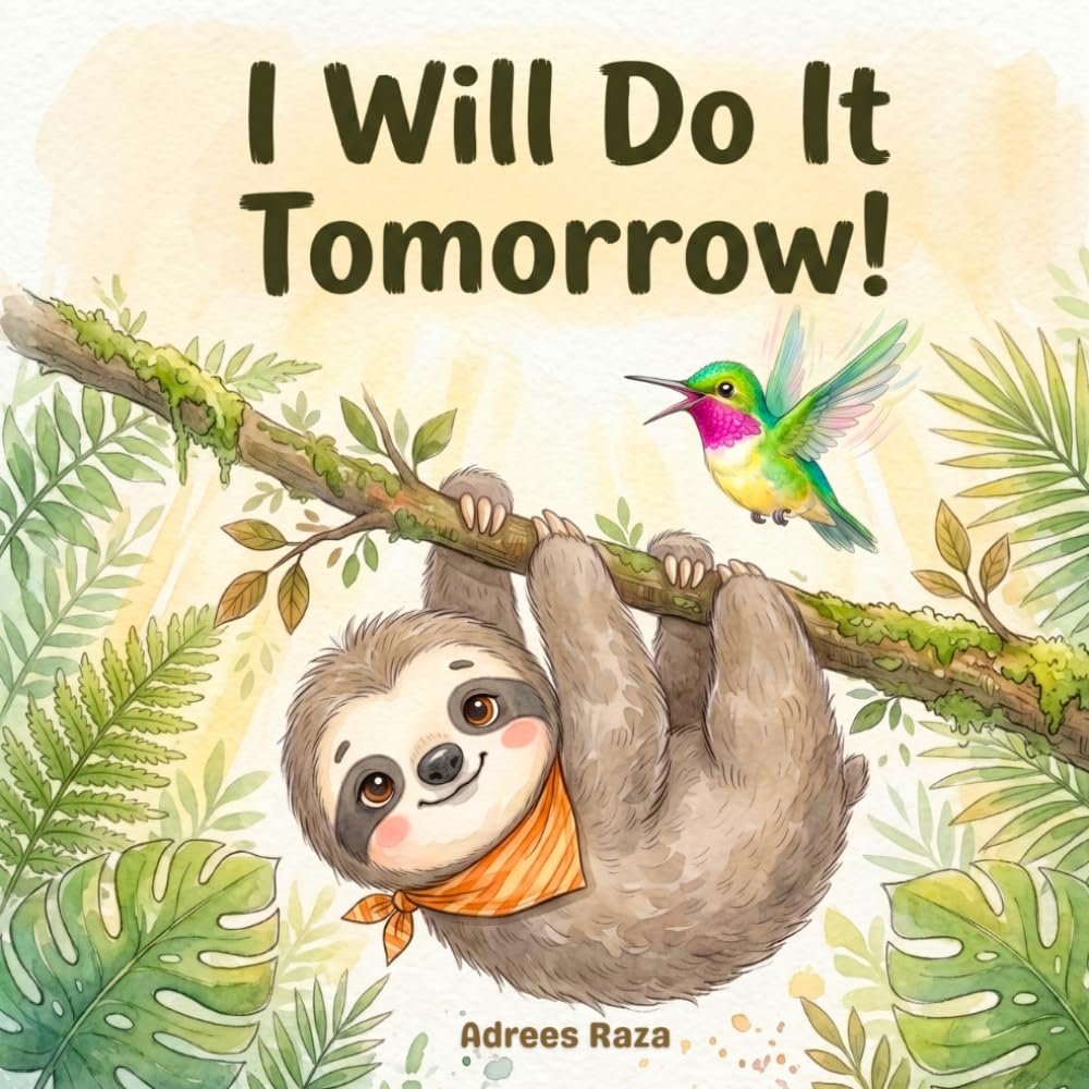 I Will Do It Tomorrow!: An Animal Adventure Storybook for Kids About Getting Things Done, Responsibility and Helpful Habits