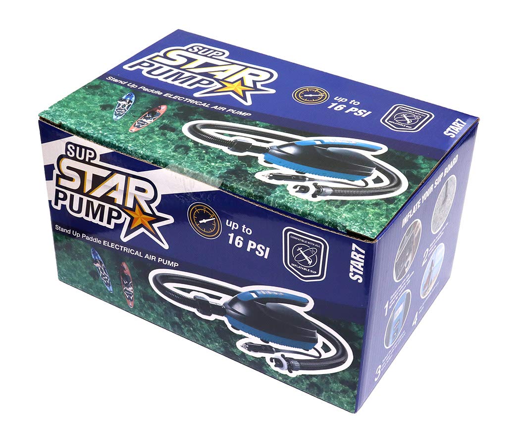 Star Pump 9 - Accesorio Sup - Bomba de inflado - hasta 16 PSI - para inflar Sup y Kayak