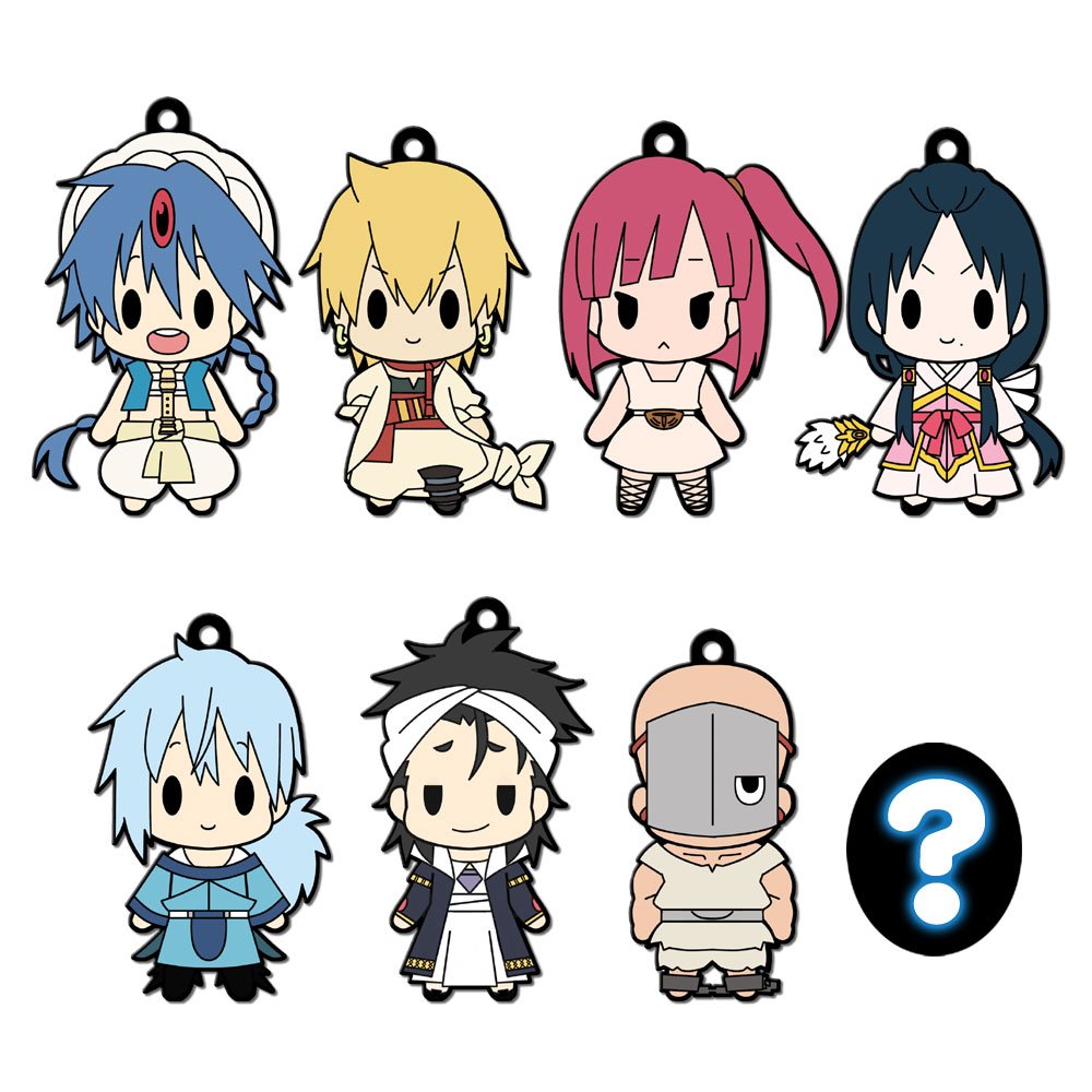 Amazon.co.jp: D4 マギ ラバーストラップコレクション Vol.1 BOX