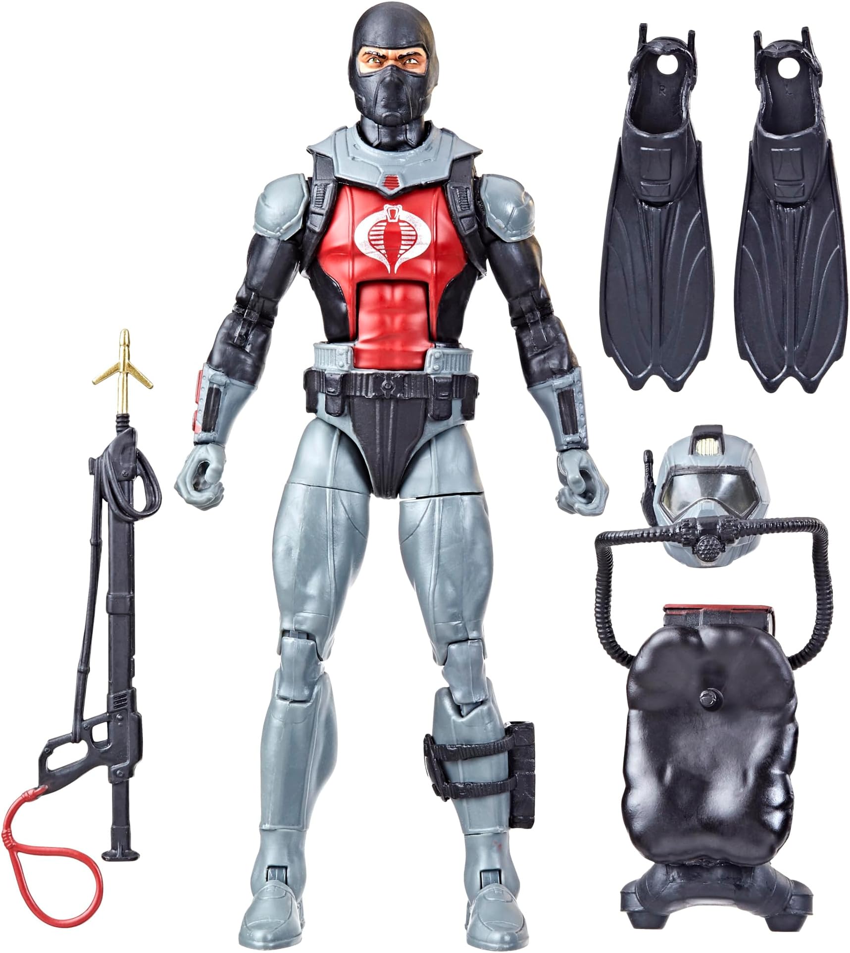 Classified Series Cobra EEL, Collectible G.I. Joe Action Figures, 81, 6-Inch Action Figures for Boys & Girls, with 6 Accessories (Amazon Exclusive)