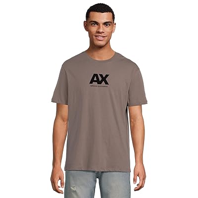 Armani Exchange Logo Cotton T shirt Men